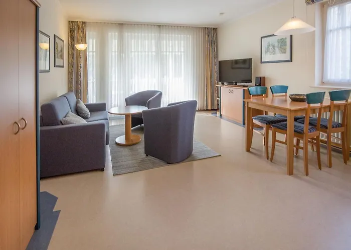 Duenenpark Binz - Komfort Ferienwohnung Mit 1 Schlafzimmer Und Balkon Im Obergeschoss 103