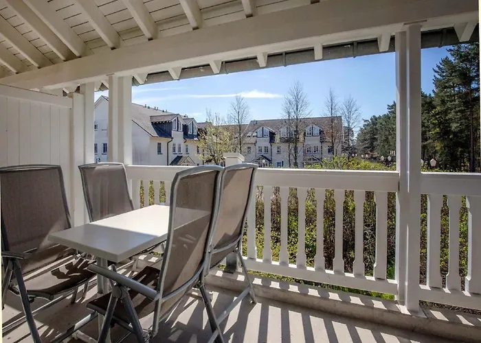 Duenenpark Binz - Komfort Ferienwohnung Mit 1 Schlafzimmer Und Balkon Im Obergeschoss 103